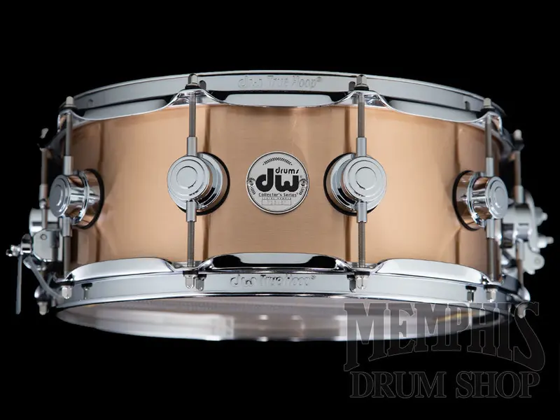 Dw Collector'S Series 14X5.5 Brushed Bell Bronze Snare Drum – Unadorned 1