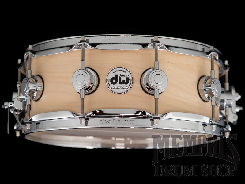 Dw Collector'S Series 14X5-Inch Maple Snare Drum – Natural Satin Oil Finish 1