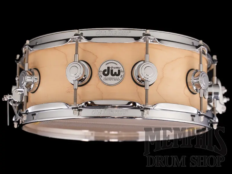Dw Collector'S Series 14X5 Maple Vlt Snare Drum – Natural Satin Oil 1