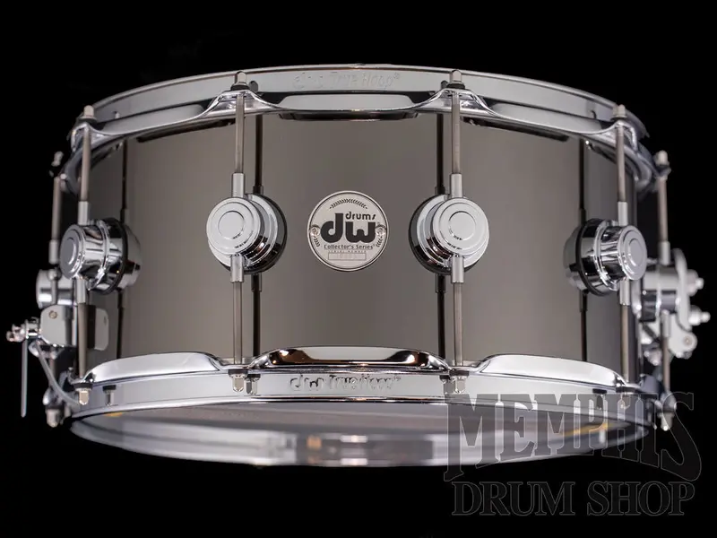Dw Collector'S Series 14X6.5" Black Nickel Over Brass Snare Drum 1