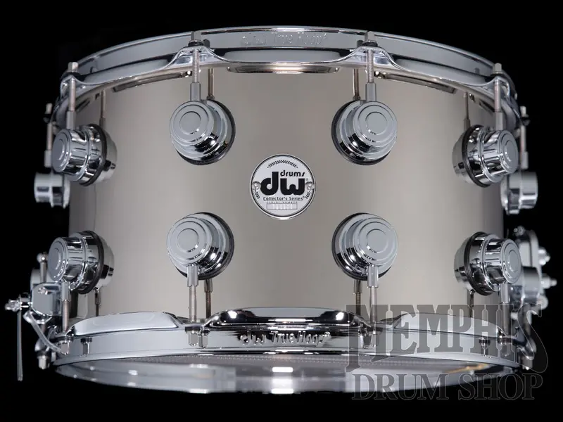 Dw Collector'S Series 14X8" Nickel Over Brass Snare Drum 1