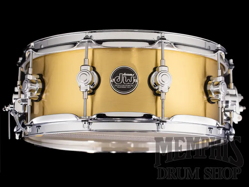 Dw Performance Series 14X5.5 Thin Brass Snare Drum 1