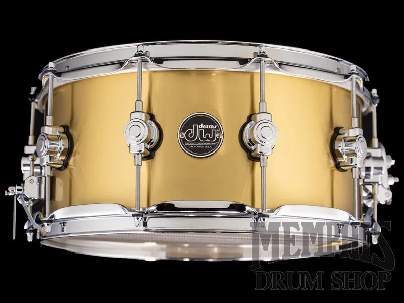 Dw Performance Series 14X6.5 Thin Brass Snare Drum 1