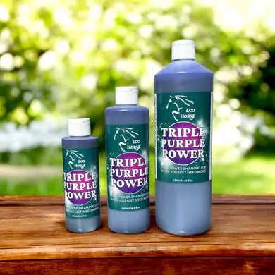 Echo Horse Triple Purple Power Equine Shampoo 1
