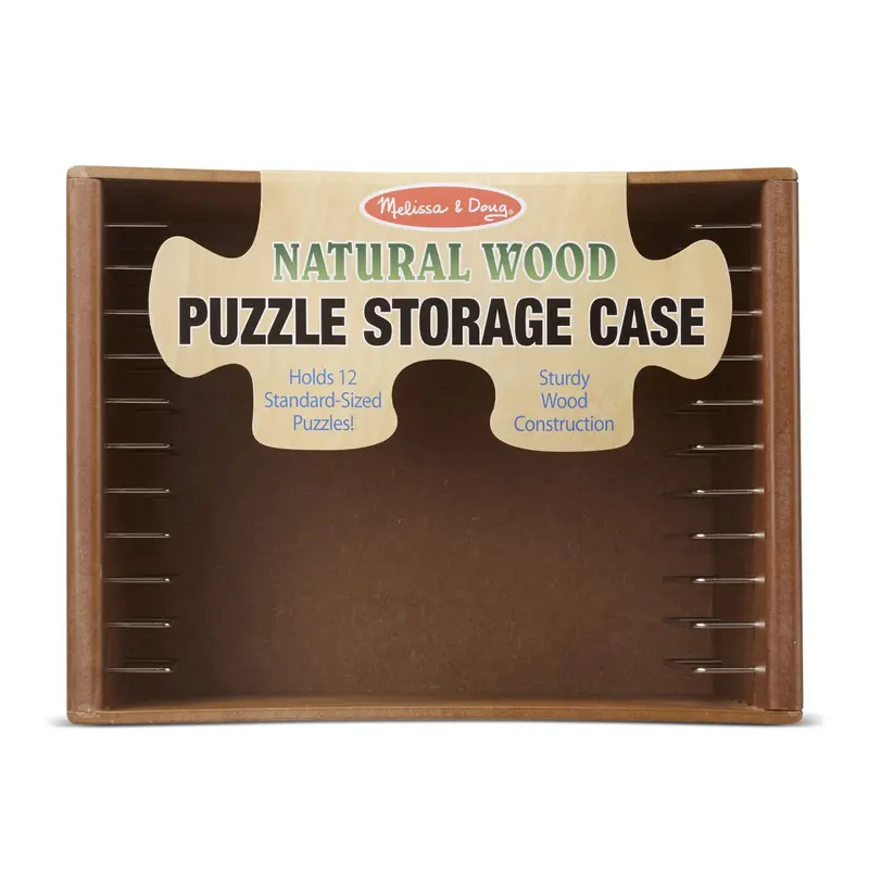 Eco-Friendly Natural Wood Puzzle Storage Case 1