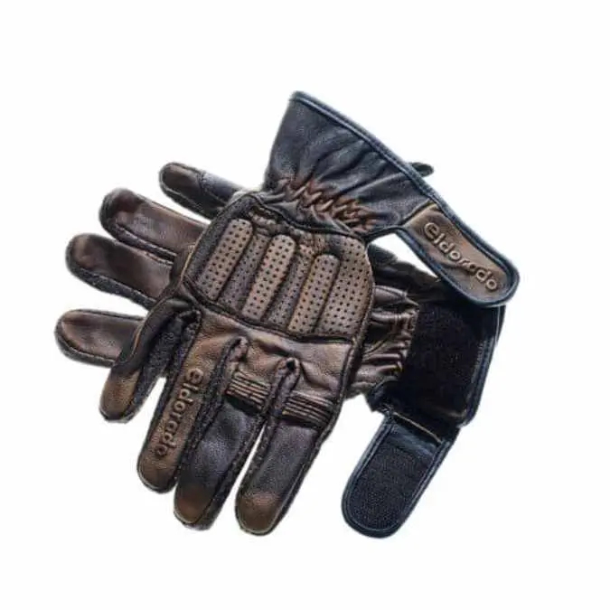 Eldorado Charlee Premium Motorcycle Gloves – Bronze Accent 1