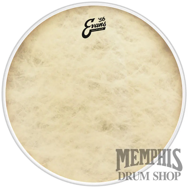 Evans '56 Calftone 22-Inch Bass Drumhead – Authentic Vintage Texture, No Built-In Muffling 1