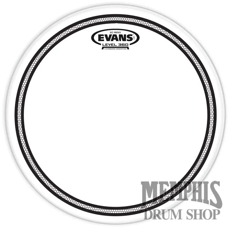 Evans Ec Resonant Drumhead – Clear, 8-Inch 1