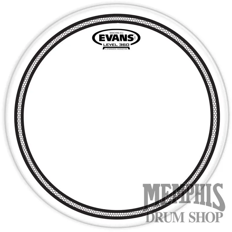 Evans Ec2S Marching Tenor Drumhead – 12" 1