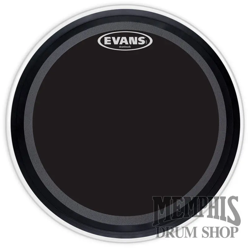 Evans Emad Onyx Batter Drumhead For 22" Bass Drums 1