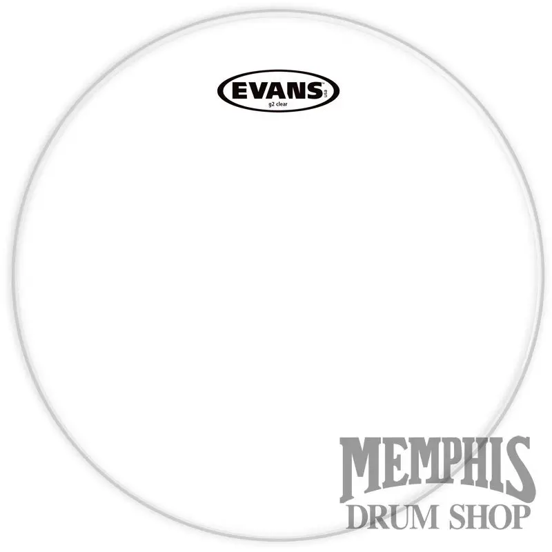 Evans G2 Clear 22-Inch Drumhead – Standard Two-Ply Clarity And Versatility 1