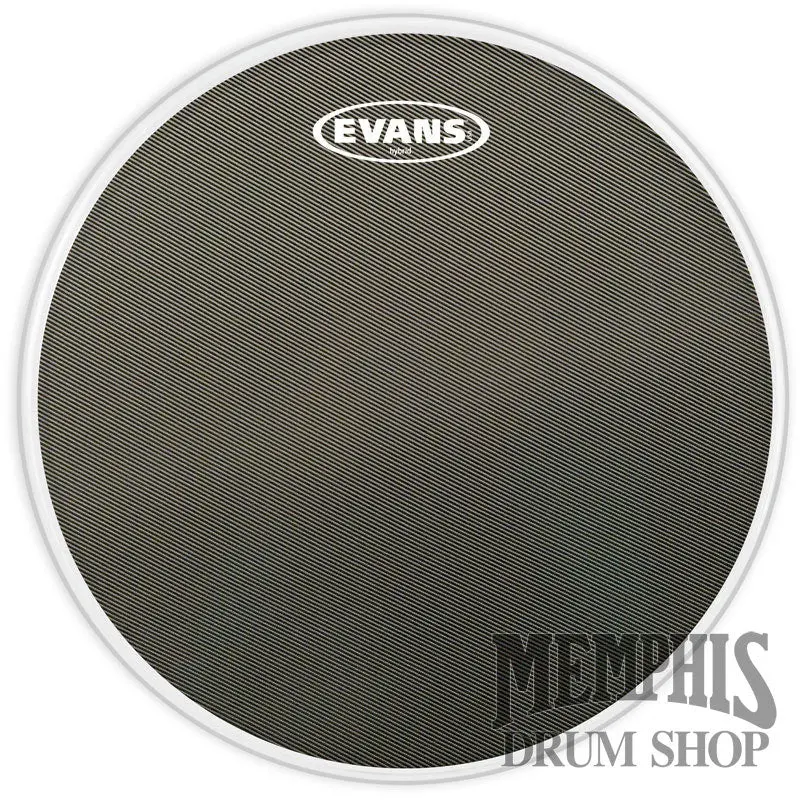 Evans Hybrid Grey Snare Batter Head – 14-Inch Balanced Attack And Warmth 1