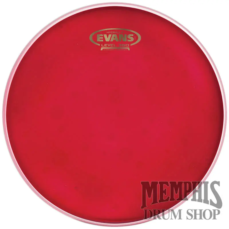 Evans Hydraulic Red 15" Drumhead – Aggressive Attack 1