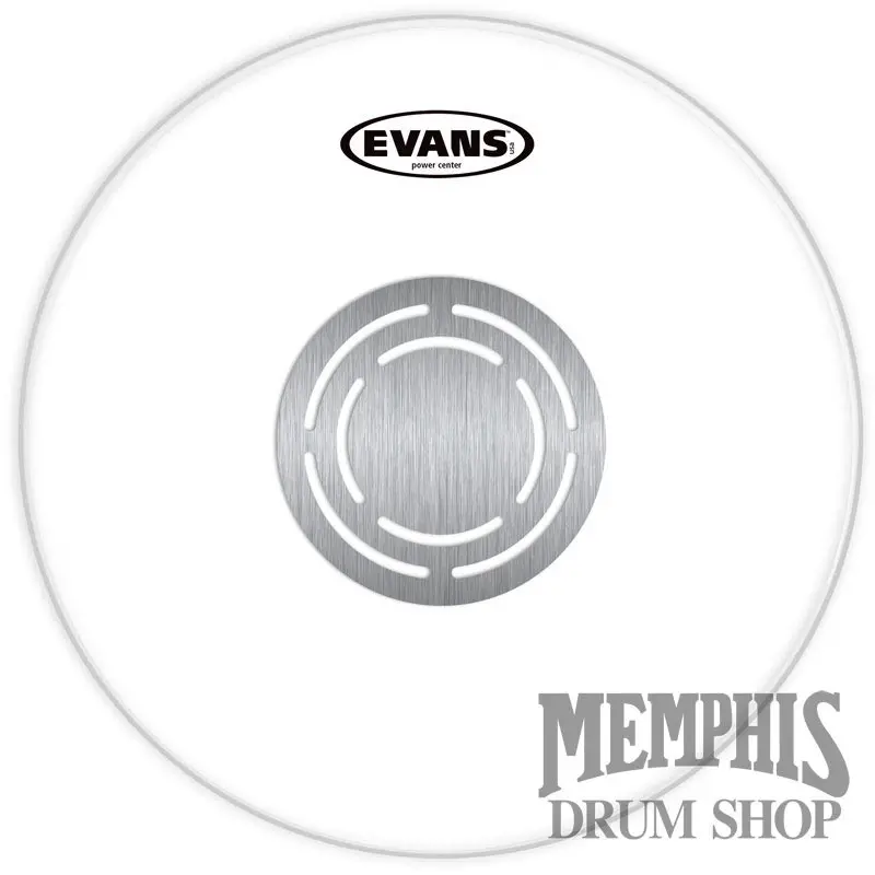 Evans Power Center Clear Drumhead For 8-Inch Tom 1