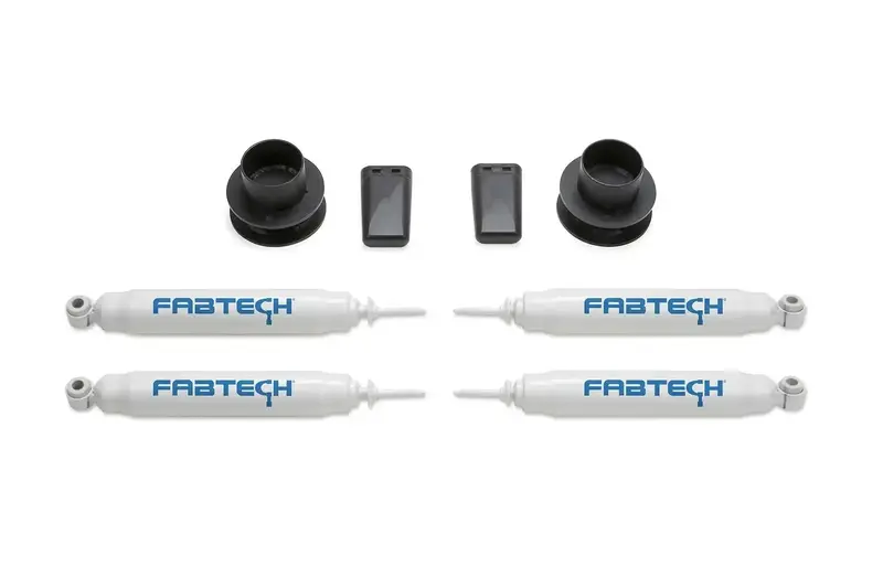 Fabtech K3060 2.5-Inch Coil Spring Lift Kit With Performance Shocks For 2014–2018 Ram 2500 4Wd 1