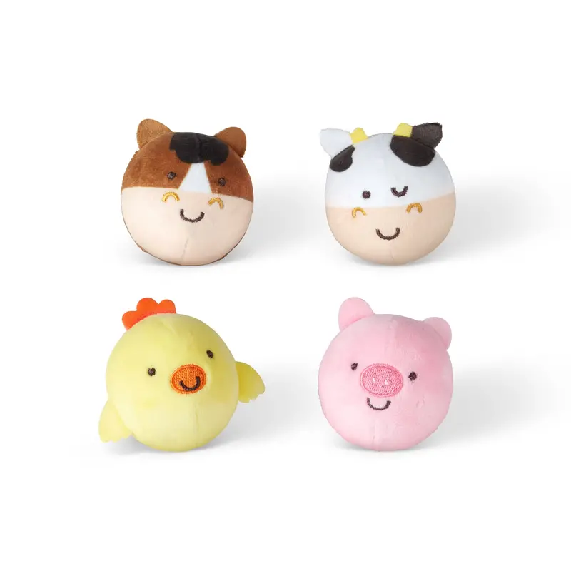 Farm Animal Rolling Toy Set – Wooden Rollables 1