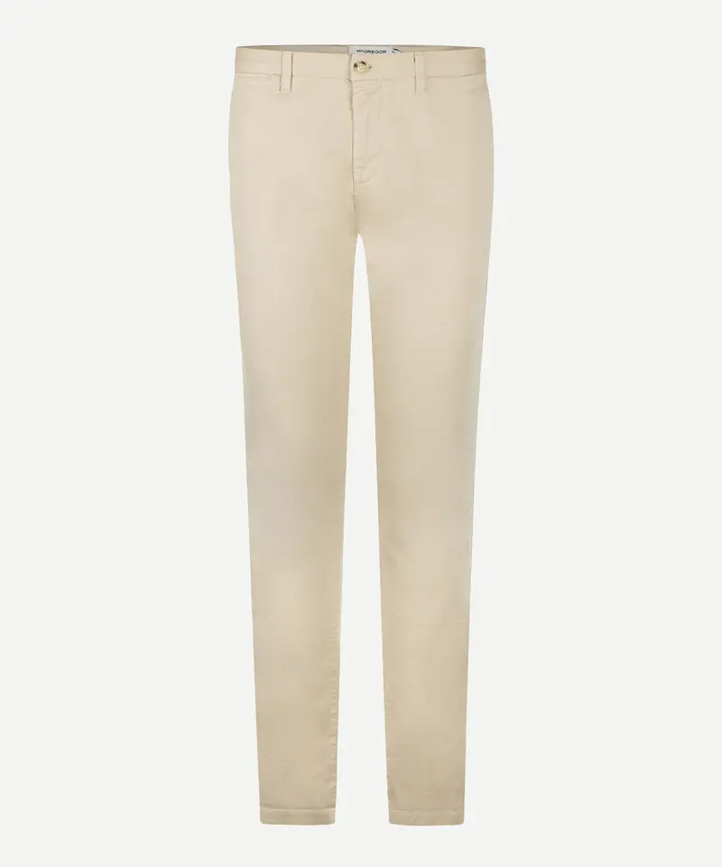 Garment-Dyed Modern Chinos In Soft Sand 1