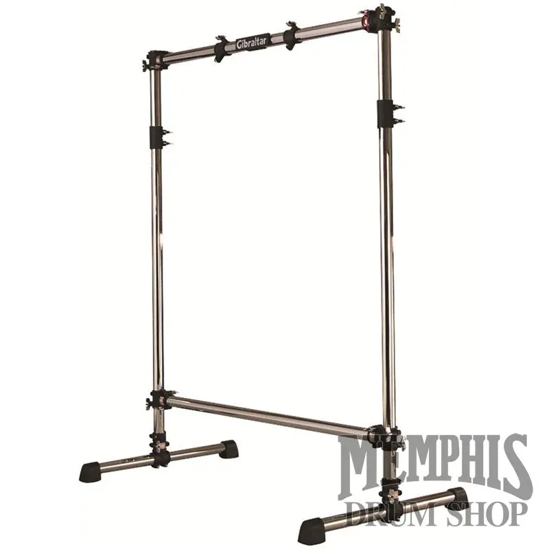 Gibraltar Gprgs-L Straight Bar Gong Stand With Black Clamps 1