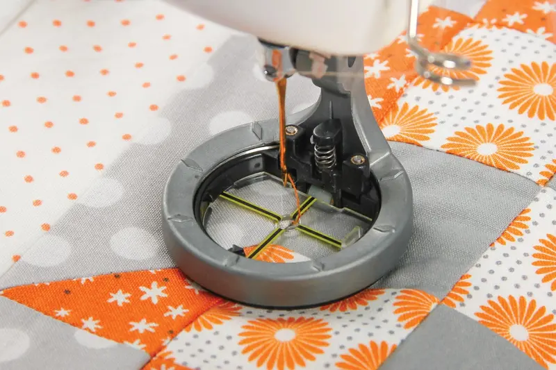 Grace Q'Nique 360 Wonderfoot – Adjustable Quilting Foot For Free-Motion Control 1
