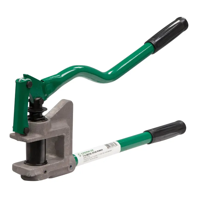 Greenlee 710 Metal Stud Punch For Drywall Framing 1