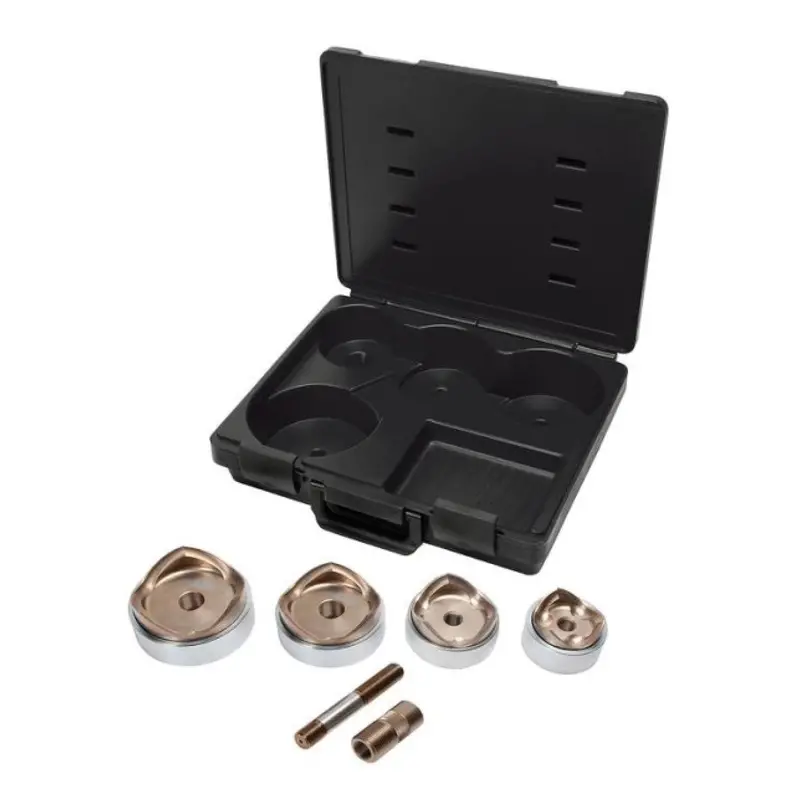 Greenlee 7308 Stainless Steel Punch Kit – Four-Size Set (2.5", 3", 3.5", 4") For Rigid Conduit 1
