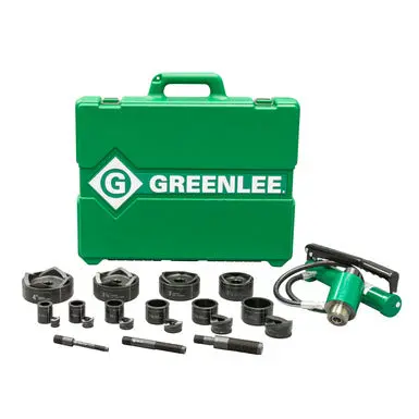 Greenlee 7310Sb Portable Hydraulic Knockout Punch Kit 1