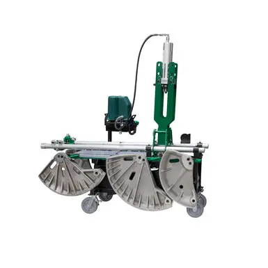 Greenlee 881Gxe980Mbts Heavy-Duty Hydraulic Pipe Bender (2.5"–4") With Pump & Mobile Table 1