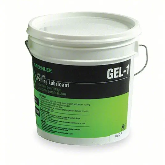 Greenlee Gel-1 Industrial-Grade Cable Pulling Lubricant – 1-Gallon Container 1