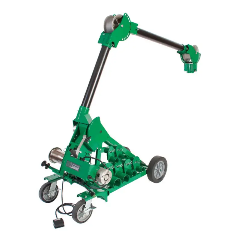 Greenlee Mobile Versiboom – Compact, Adaptable Support Boom For Cable Pulling Systems 1