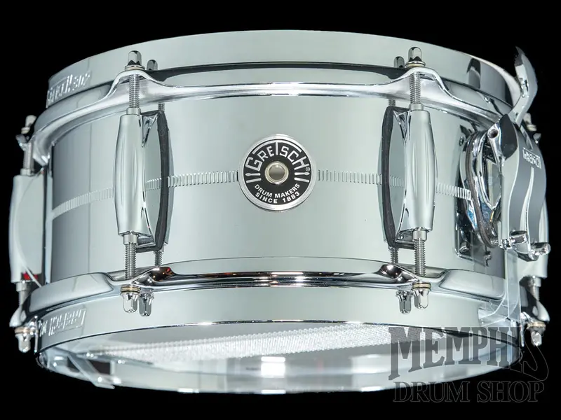 Gretsch Brooklyn 10"X5" Chrome-Over-Steel Snare Drum 1