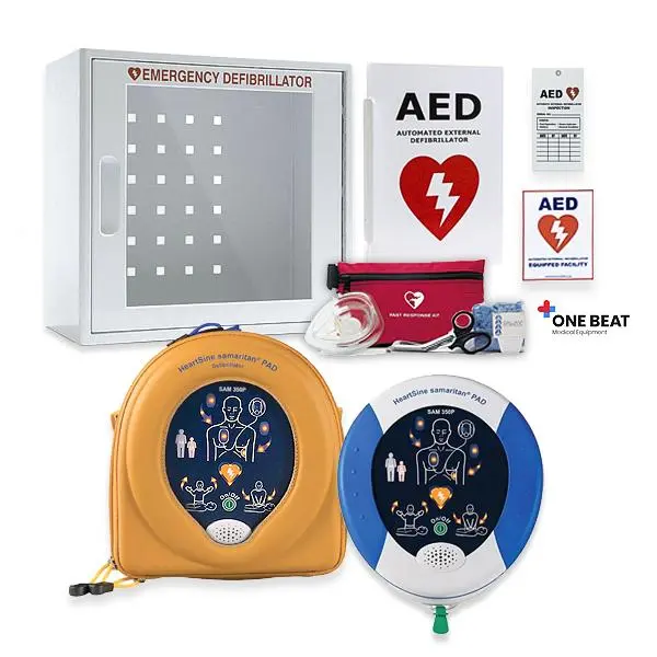Heartsine Samaritan Pad 350P Aed Bundle – Includes Carry Case, Pads, Battery, And Training Materials 1