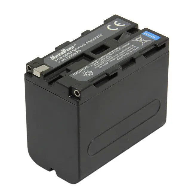 High-Capacity Np-F950/Np-F970 Replacement Battery For Sony Camcorders 1