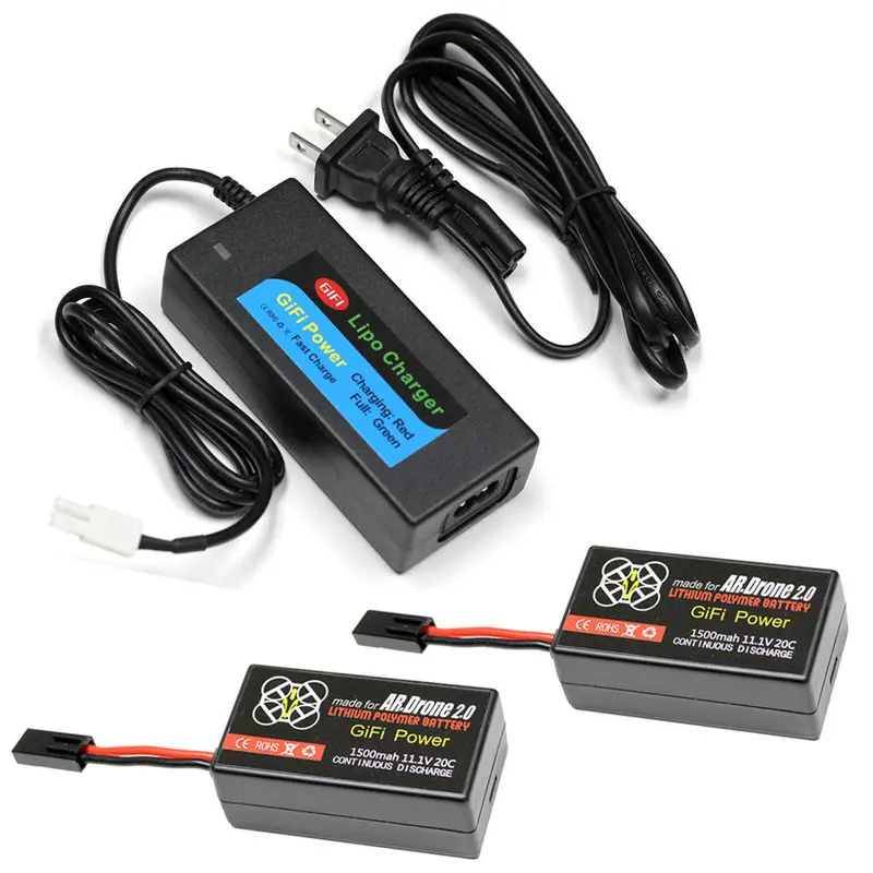 High-Performance 1500Mah 11.1V Lipo Replacement Battery For Parrot Ar.Drone 2.0 4