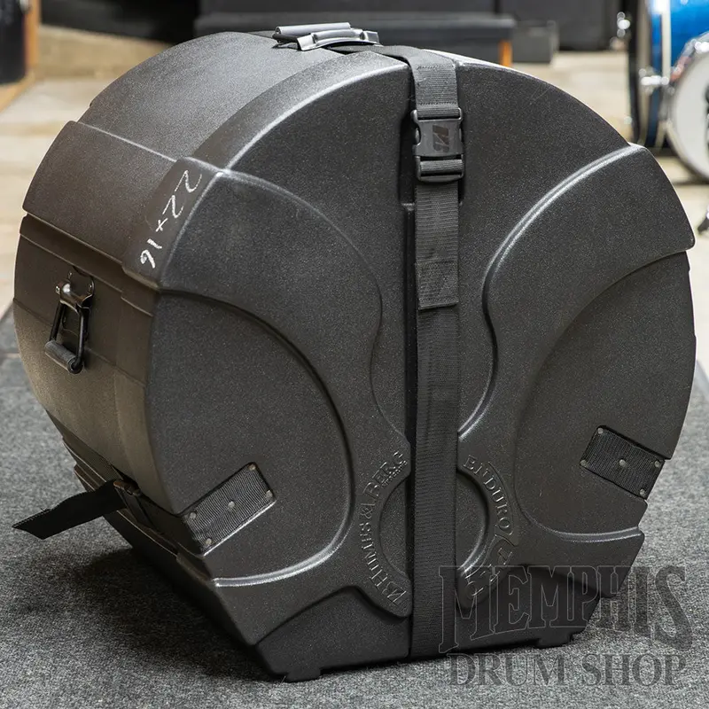 Humes & Berg Enduro Pro Bass Drum Case – 20" X 12", Protective Lined Build 1