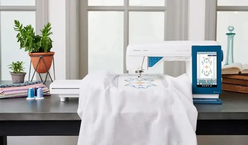 Husqvarna Viking Designer Sapphire 85 All-In-One Sewing And Embroidery System 1