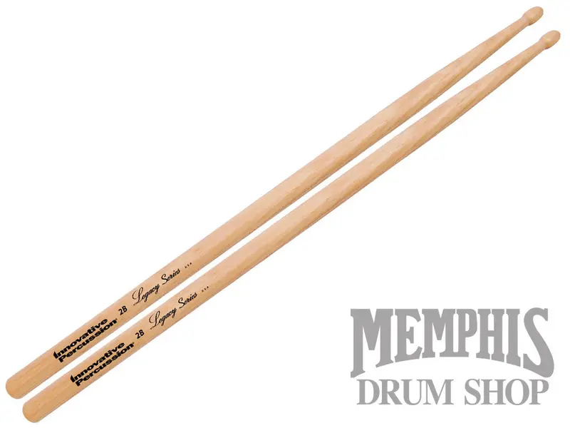 Innovative Percussion Legacy Series 2B Hickory Drumsticks (Ip-L2B) 1