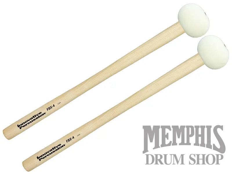 Innovative Percussion Marching Bass Large Mallets (Fbx-4) 1