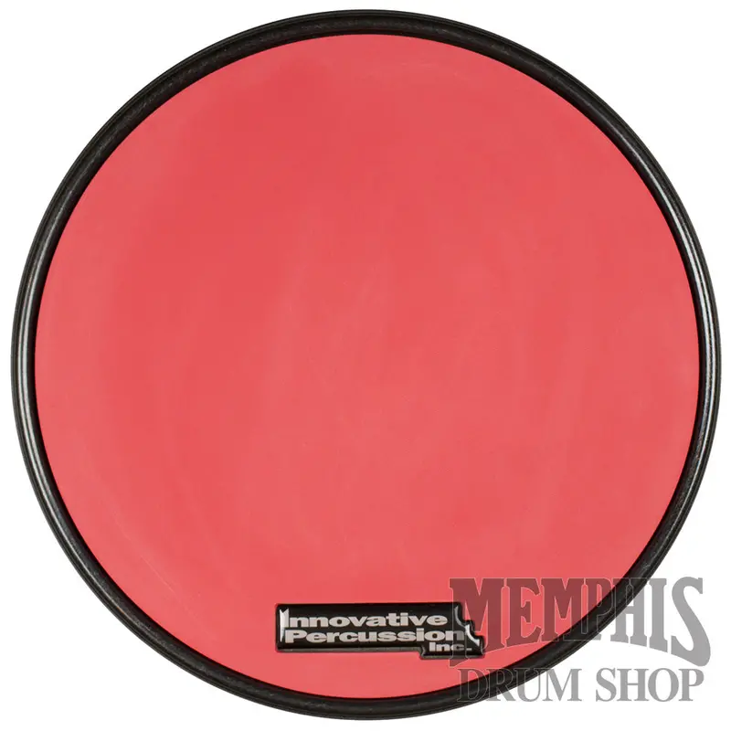Innovative Percussion Red Gum Rubber Practice Pad With Black Rim (Rp-1R) 1
