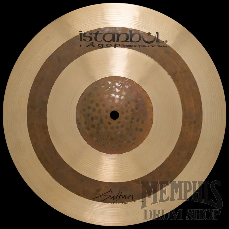 Istanbul Agop 12-Inch Sultan Splash Cymbal – Crisp, Short Accent Tone 1
