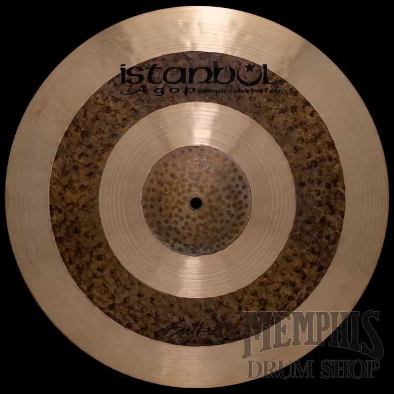 Istanbul Agop 17-Inch Sultan Crash Cymbal – Versatile, Musical Crash 1