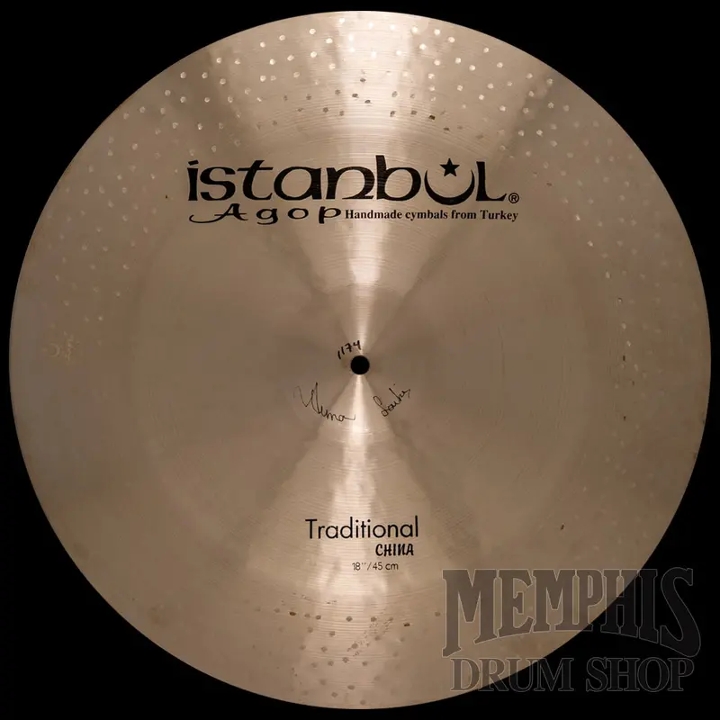 Istanbul Agop 18" Traditional China Cymbal – Gritty, Explosive Effect 1
