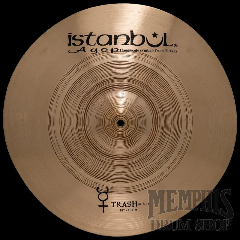 Istanbul Agop 18" Traditional Trash Hit Cymbal – Unweighted 1