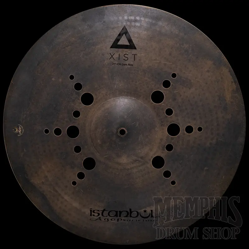 Istanbul Agop 21" Xist Ion Dark Ride Cymbal – Unweighted 1