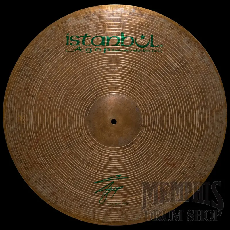 Istanbul Agop 22" Agop Signature Medium Ride Cymbal – Balanced Ride/Crash Hybrid 1
