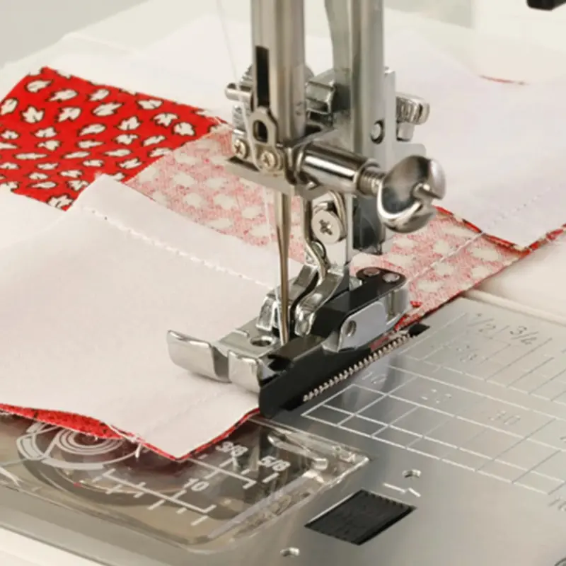 Janome 1/4" Piecing Foot For Top-Loading Machines (5–7Mm Shank) 1