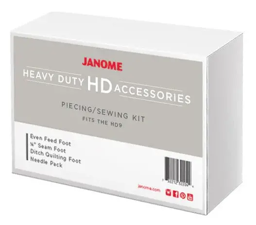 Janome Hd9 Piecing & General Sewing Kit 1