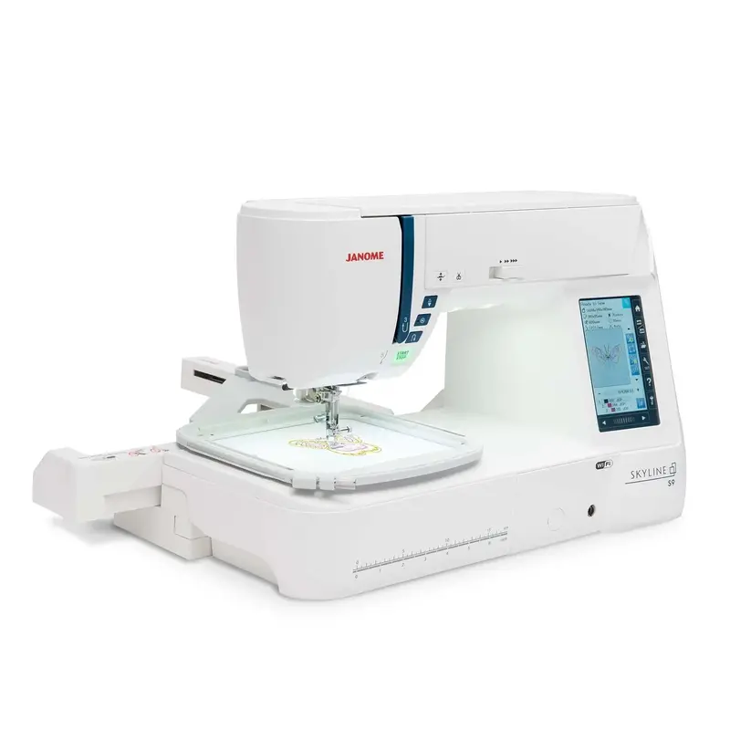 Janome Skyline S9 – Top-Tier Sewing, Quilting, And Embroidery Machine With Ai-Assisted Functions 1