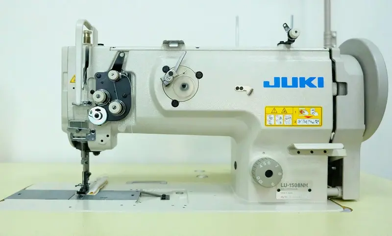 Juki Lu-1508Nh Heavy-Duty Walking Foot Industrial Sewing Machine – Includes Unassembled Table & Servo Motor 1
