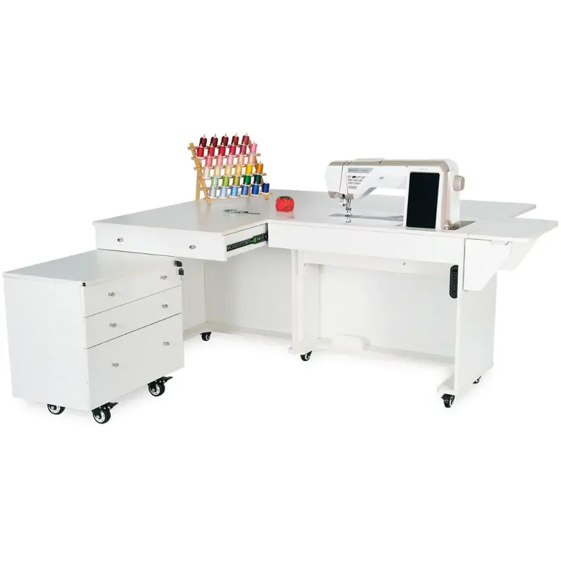 Kangaroo & Joey Xle Electric White Longarm Quilting Machine – New 1