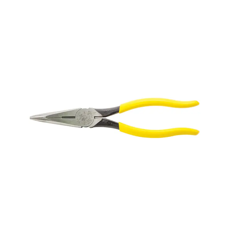 Klein Tools D203-8 Needle-Nose Side-Cutting Pliers — 8-Inch Ergonomic Design 1